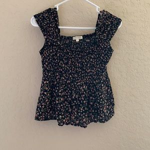 A cute flower blouse